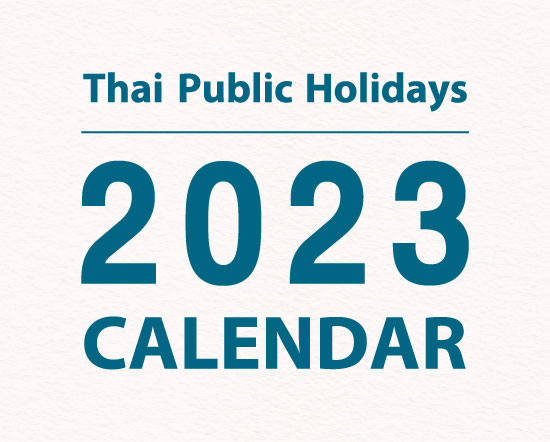 2023 Thai Public Holidays